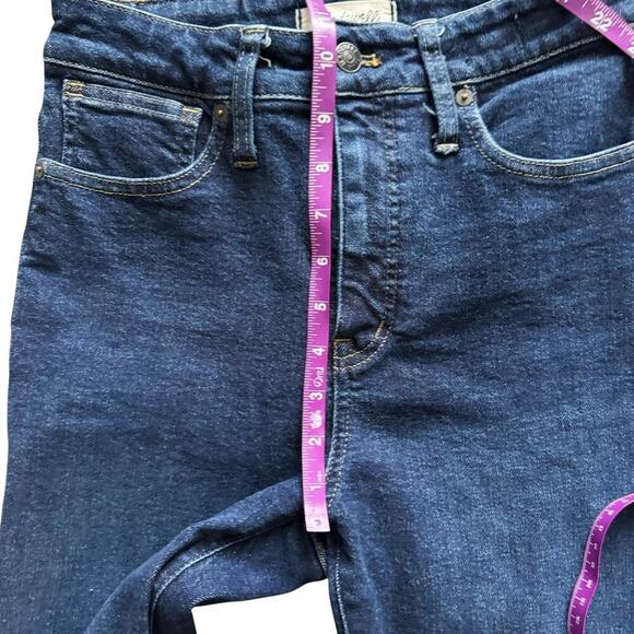 Madewell Jeans Womens 26 Blue Curvy High-Rise Skinny Stretch Denim bodycon - Picture 7 of 16